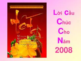 l i c u c h c c ho n m 2008