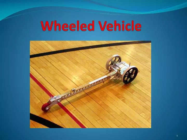 wheeled vehicle