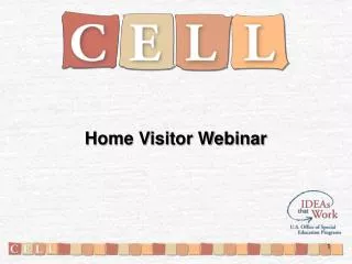 Home Visitor Webinar