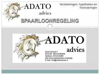 spaarloonregeling