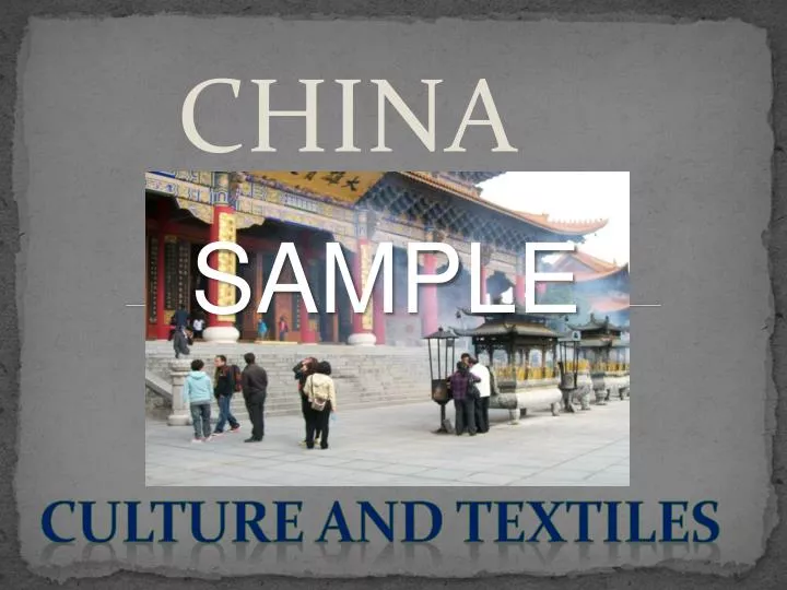 culture and textiles