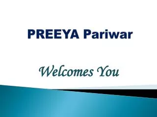 PREEYA Pariwar