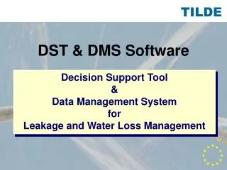 DST &amp; DMS Software