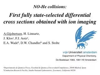 NO-He collisions: First fully state-selected differential