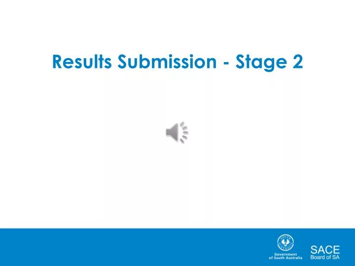 results submission stage 2