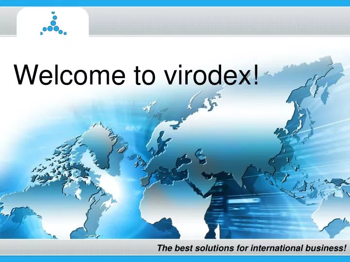 welcome to virodex