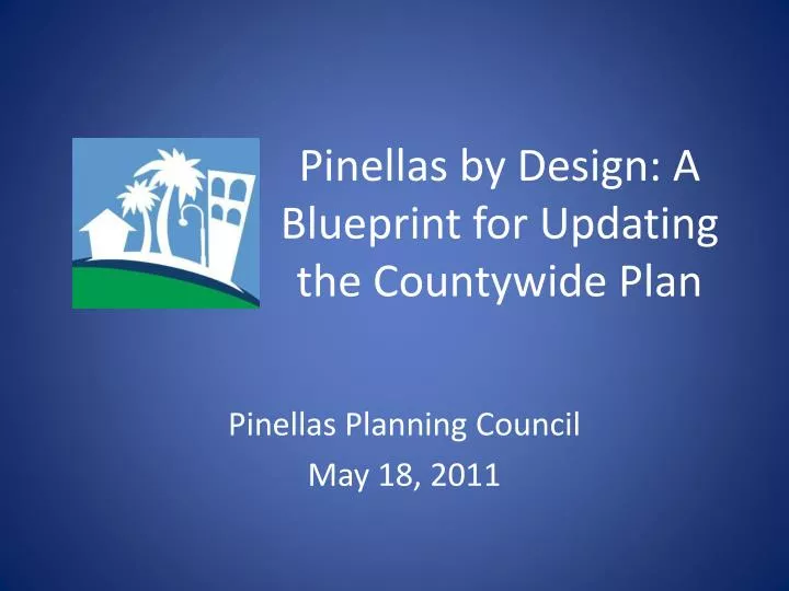 pinellas by design a blueprint for updating the countywide plan