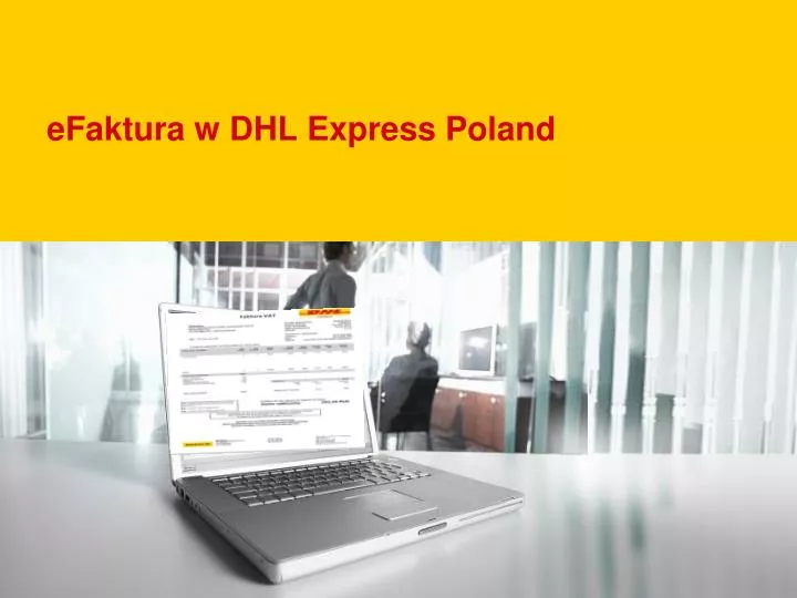 efaktura w dhl express poland