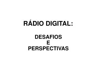 r dio digital