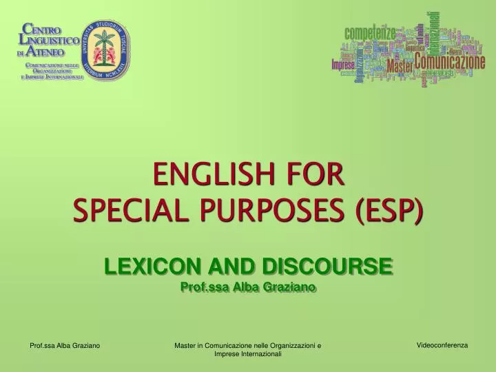 english for special purposes esp