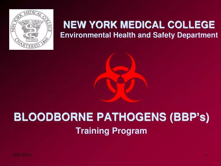 new york medical college environmental health and safety department