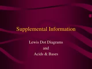 Supplemental Information
