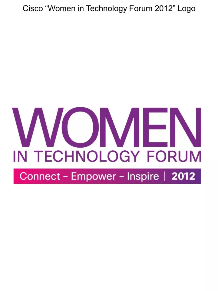 cisco women in technology forum 2012 logo