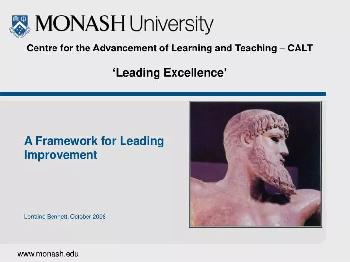 centre for the advancement of learning and teaching calt leading excellence