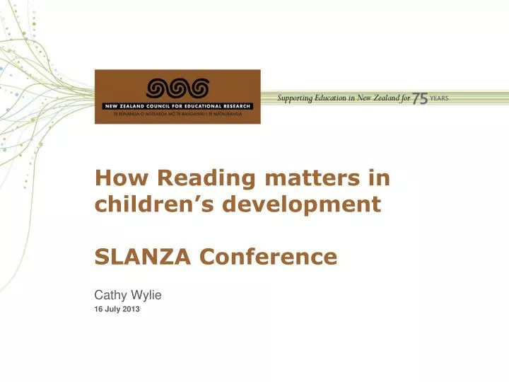 how reading matters in children s development slanza conference