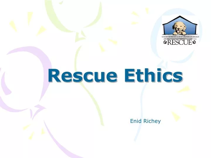 rescue ethics