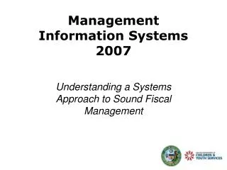 Management Information Systems 2007