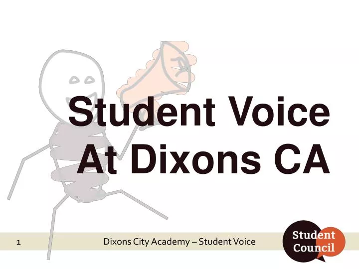 student voice at dixons ca