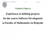 Vladimir Filipović - slide 1