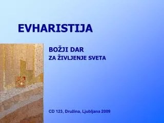 evharistija