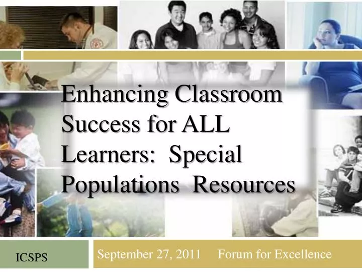 september 27 2011 forum for excellence