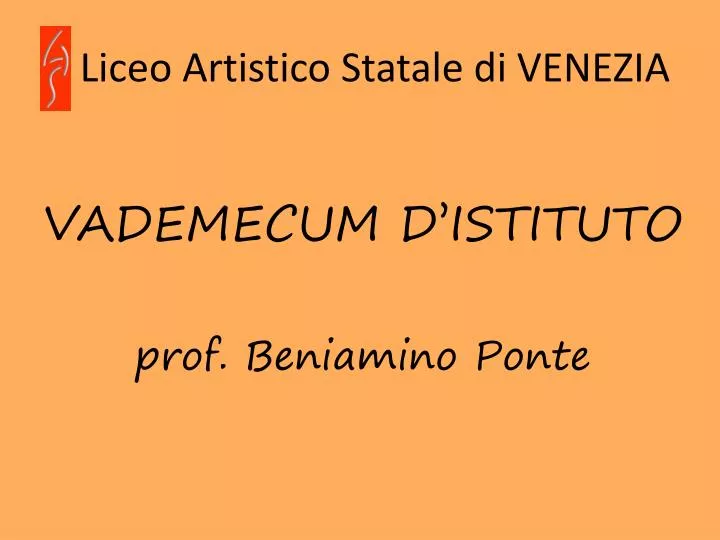 liceo artistico statale di venezia