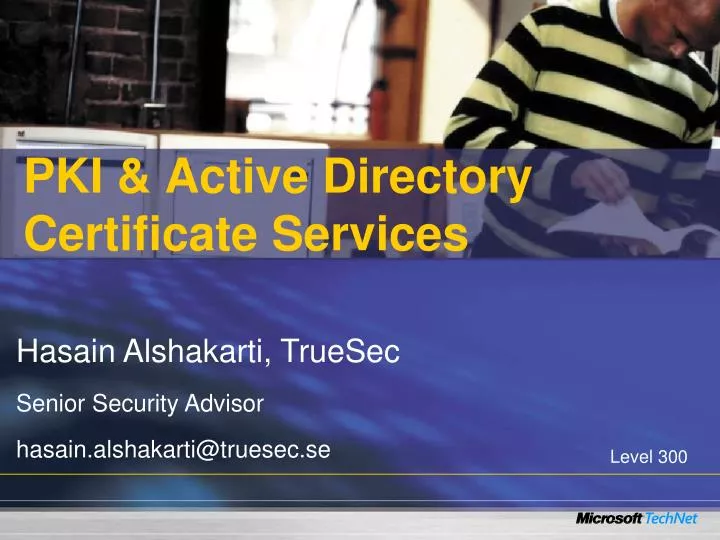 pki active directory certificate services