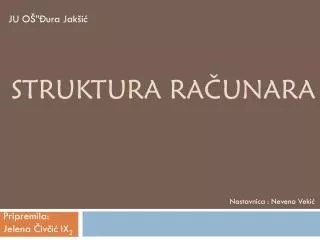 struktura ra unara
