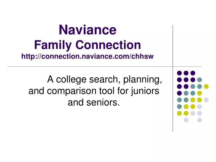 naviance family connection http connection naviance com chhsw