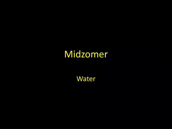 midzomer