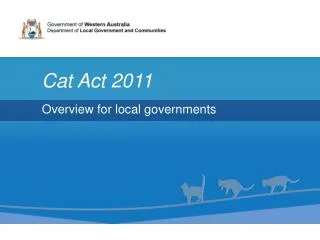 Cat Act 2011