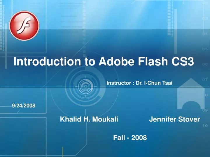 introduction to adobe flash cs3