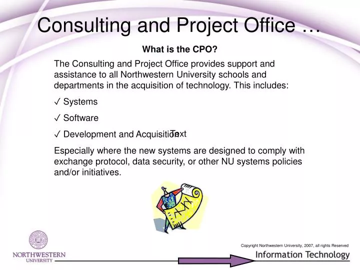 consulting and project office