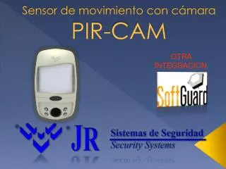 sensor de movimiento con c mara pir cam