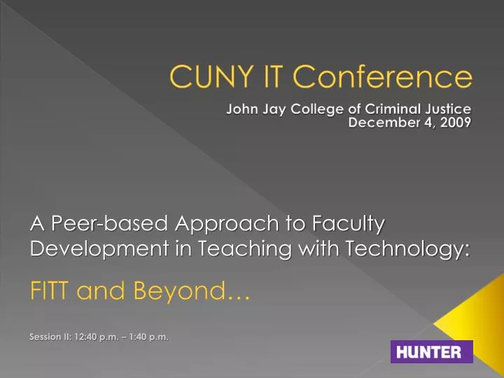 cuny it conference
