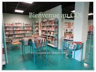 bienvenue au cdi