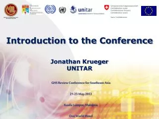 Introduction to the Conference