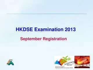 HKDSE Examination 2013