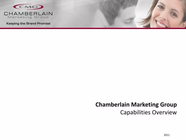 chamberlain marketing group capabilities overview