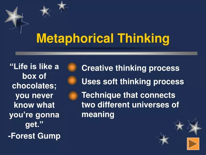 metaphorical thinking