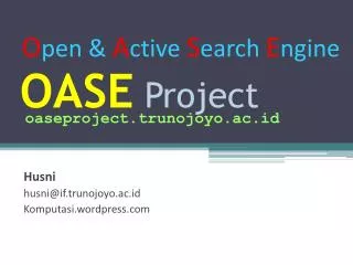 OASE Project