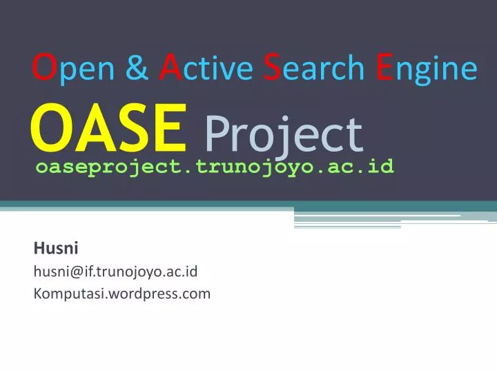oase project
