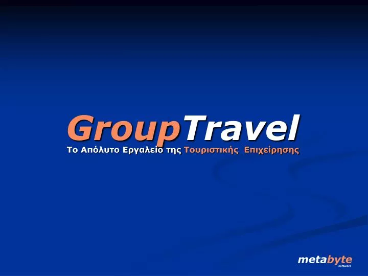 group travel