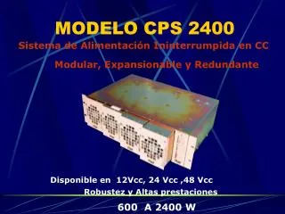 modelo cps 2400