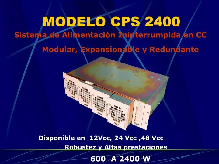 modelo cps 2400