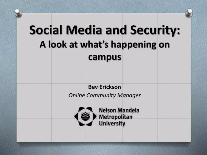 social media and security a look at what s happening on campus