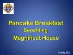 Pancake Breakfast Benefiting Magnificat House - Welcome Reception for Fr. Michael Pham - slide 1