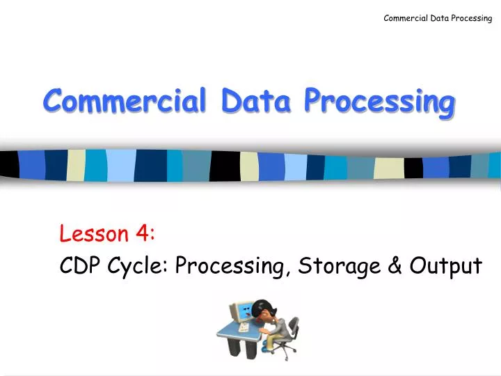 commercial data processing