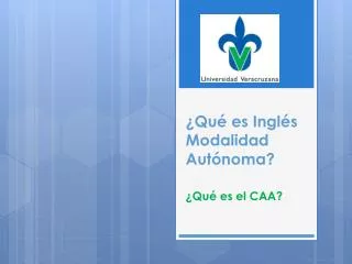 qu es ingl s modalidad aut noma