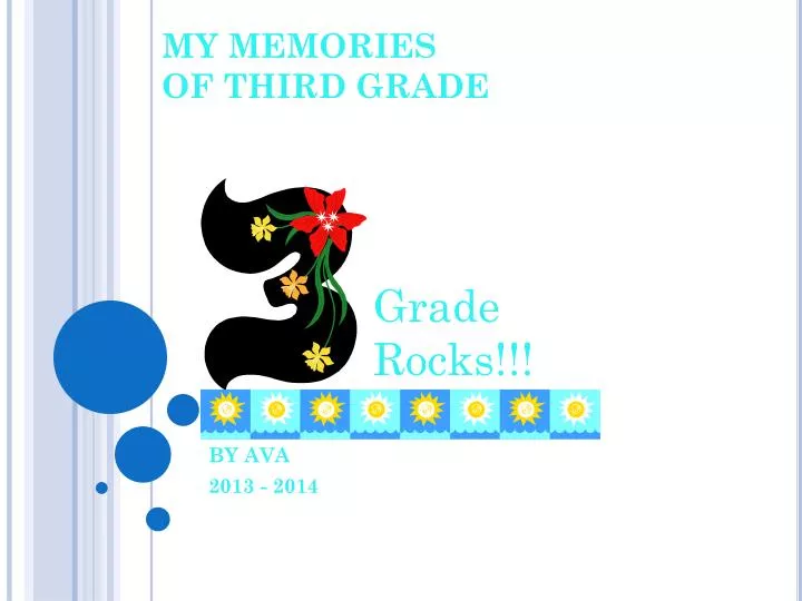 my memories of third grade